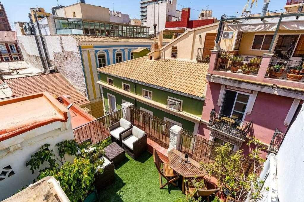 Dirdam Cascoantiguo -Roof Top -4 Min Playa Alicante Buitenkant foto